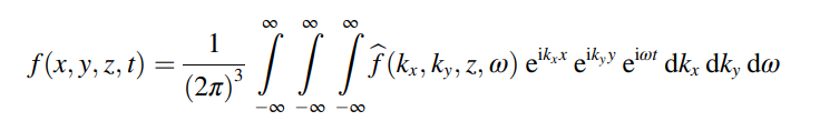 Fourier transformation